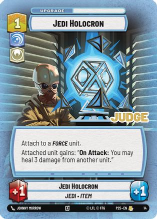 Jedi Holocron |  (14)  [Judge Promos]