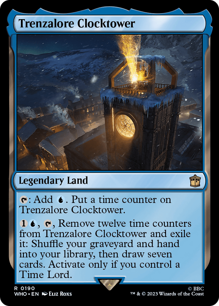Trenzalore Clocktower [Doctor Who] Foil