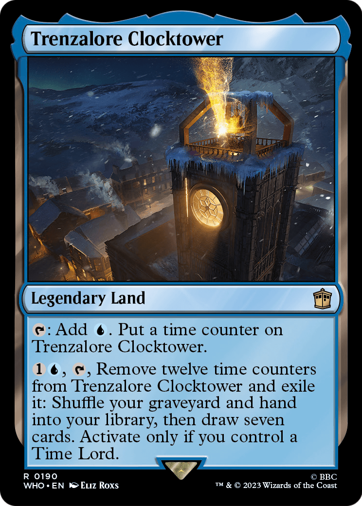 Trenzalore Clocktower [Doctor Who] Foil