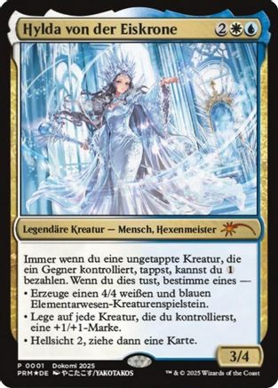 Hylda of the Icy Crown (German) |  Foil (001) [Unique and Miscellaneous Promos]