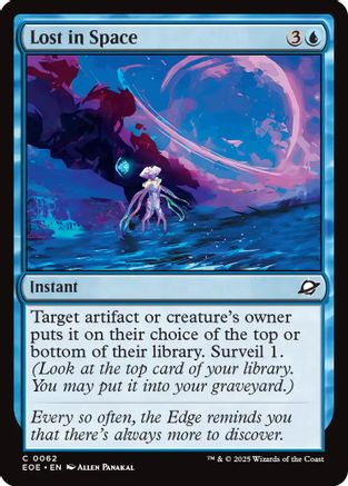 Lost In Space |  Foil (062) [Edge of Eternities]