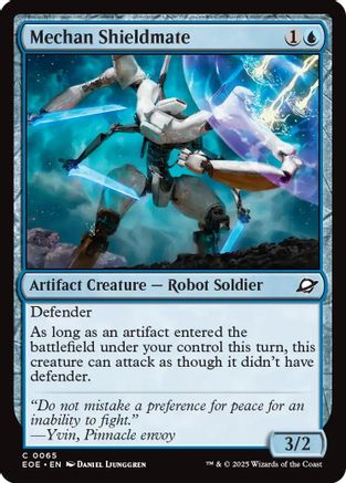 Mechan Shieldmate |  Foil (065) [Edge of Eternities]