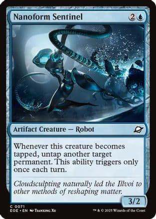 Nanoform Sentinel |  Foil (071) [Edge of Eternities]