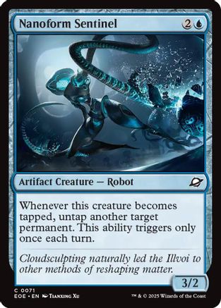 Nanoform Sentinel |  Foil (071) [Edge of Eternities]