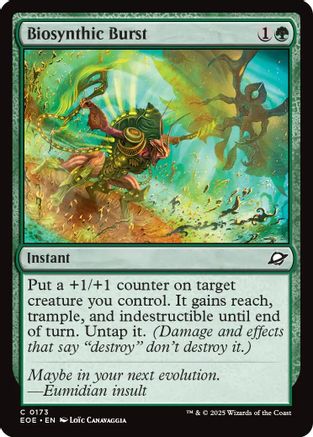 Biosynthic Burst |  Foil (173) [Edge of Eternities]