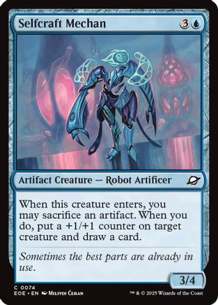 Selfcraft Mechan |  Foil (074) [Edge of Eternities]