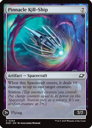 Pinnacle Kill-Ship |  Foil (244) [Edge of Eternities]