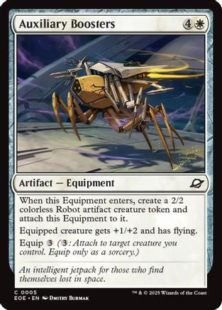 Auxiliary Boosters |  Foil (005) [Edge of Eternities]