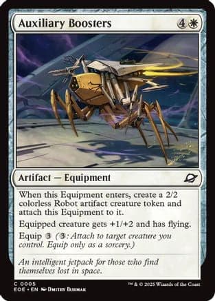 Auxiliary Boosters |  Foil (005) [Edge of Eternities]
