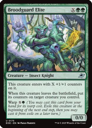 Broodguard Ellite |  Foil (175) [Edge of Eternities]