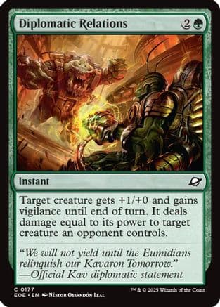 Diplomatic Relations |  (177) [Edge of Eternities]