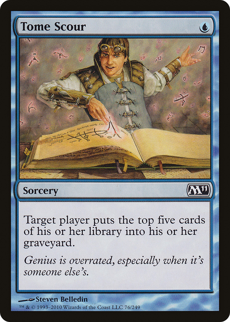 Tome Scour [Magic 2011] Foil