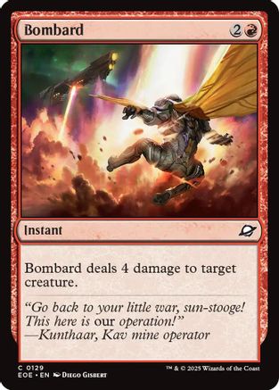 Bombard |  Foil (129) [Edge of Eternities]