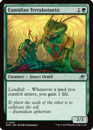 Eumidian Terrabotanist |  (180) [Edge of Eternities]