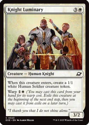 Knight Luminary |  (023) [Edge of Eternities]