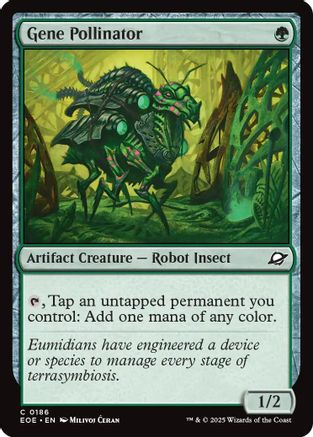 Gene Pollinator |  Foil (186) [Edge of Eternities]