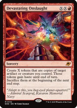 Devastating Onslaught |  (132) [Edge of Eternities]