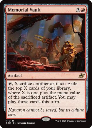 Memorial Vault |  (145) [Edge of Eternities]