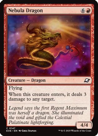 Nebula Dragon |  (147) [Edge of Eternities]