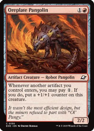 Oreplate Pangolin |  (150) [Edge of Eternities]
