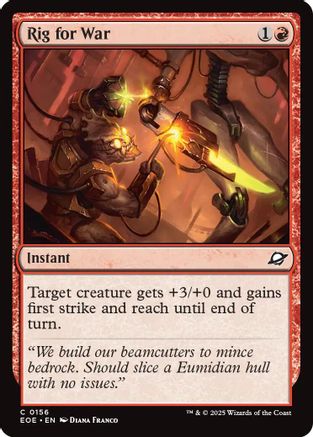 Rig for War |  (156) [Edge of Eternities]