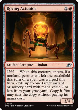 Roving Actuator |  Foil (157) [Edge of Eternities]