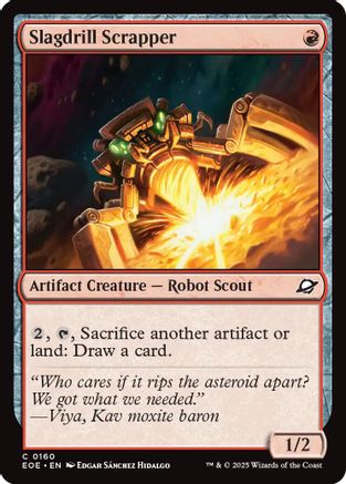 Slagdrill Scrapper |  Foil (160) [Edge of Eternities]