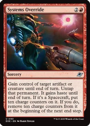 Systems Override |  Foil (161) [Edge of Eternities]