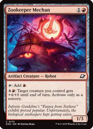 Zookeeper Mechan |  Foil (170) [Edge of Eternities]