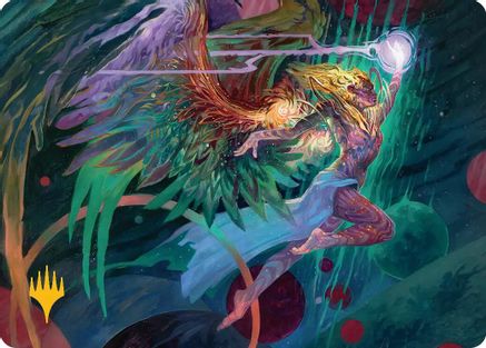 Exalted Sunborn Art Card (Gold-Stamped Signature) |  (003) [Art Series: Edge of Eternities]