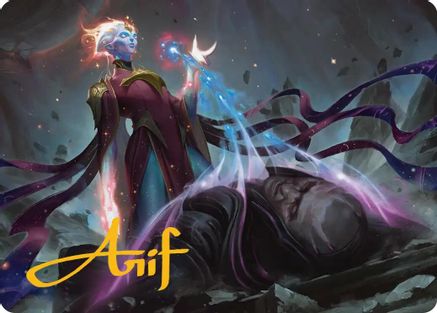Lightstall Inquisitor Art Card (Gold-Stamped Signature) |  (005) [Art Series: Edge of Eternities]