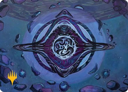 Archenemy's Charm Art Card (Gold-Stamped Planeswalker Symbol) |  (011) [Art Series: Edge of Eternities]