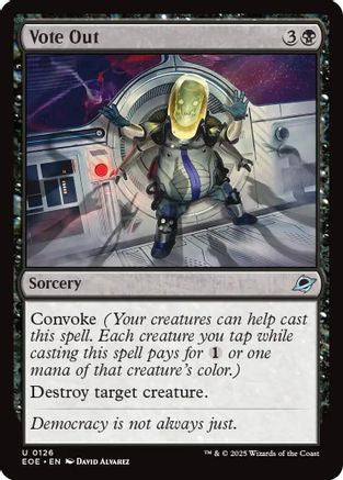 Vote Out |  Foil (126) [Edge of Eternities]