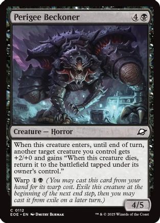 Perigree Beckoner |  Foil (112) [Edge of Eternities]