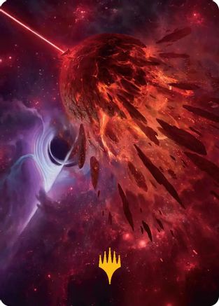 Kavaron, Memorial World Art Card (Gold-Stamped Planeswalker Symbol) |  (031) [Art Series: Edge of Eternities]
