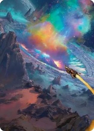 Meteor Crater Art Card |  (045) [Art Series: Edge of Eternities]