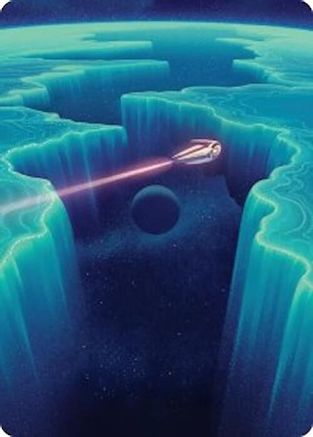 Cascading Cataracts Art Card (50/54) |  (050) [Art Series: Edge of Eternities]