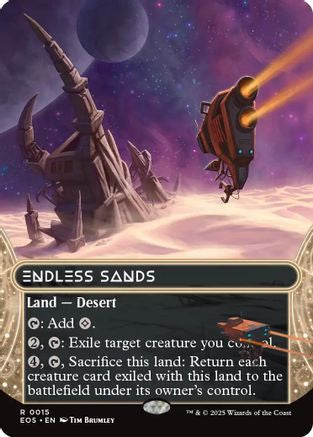 Endless Sands |  Foil (015) [Edge of Eternities: Stellar Sights]