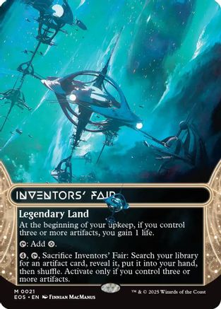 Inventors' Fair (0021) (Borderless) |  (021) [Edge of Eternities: Stellar Sights]