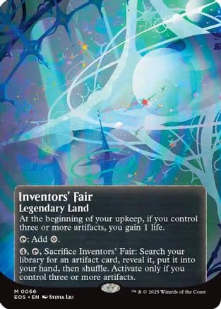 Inventors' Fair (0066) (Borderless) |  (066) [Edge of Eternities: Stellar Sights]