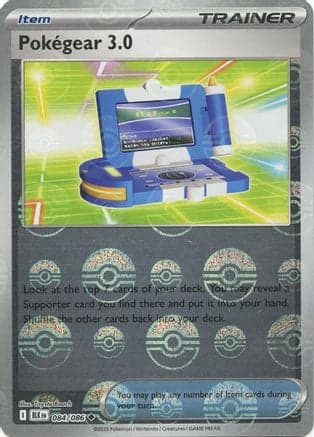Pokegear .0 (Poke Ball Pattern) 084- SV Black Bolt Holofoil