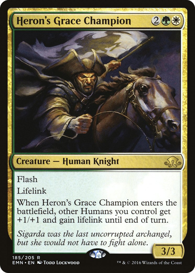 Heron's Grace Champion [Eldritch Moon] Foil