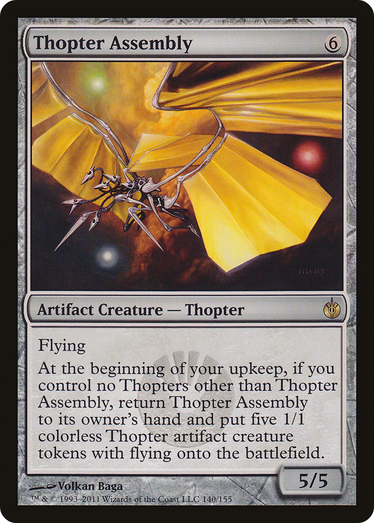 Thopter Assembly [Mirrodin Besieged] Foil