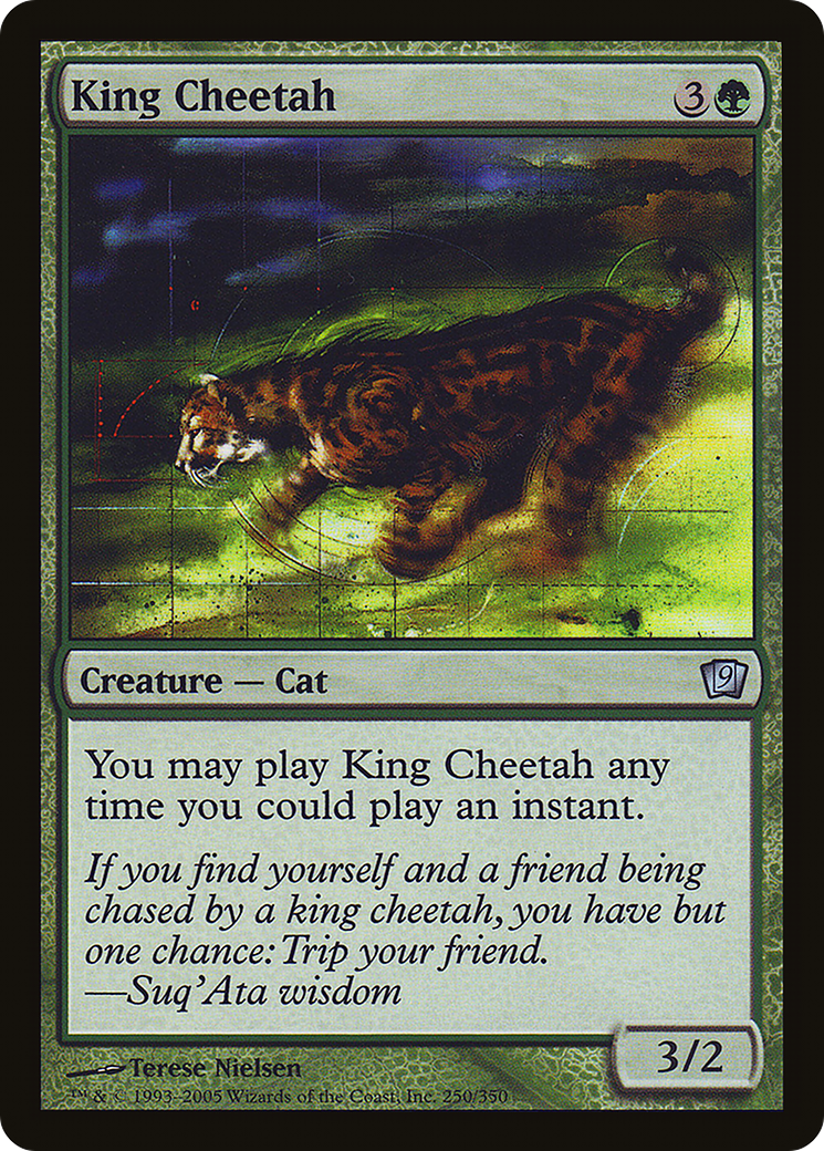 King Cheetah [Ninth Edition] Foil