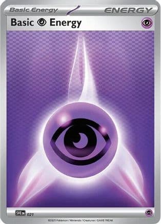 Basic Psychic Energy 021- SVE Scarlet & Violet Energies
