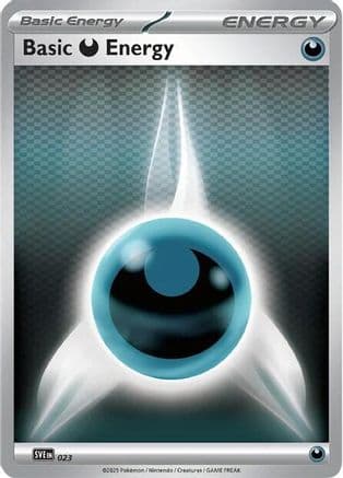 Basic Darkness Energy 023- SVE Scarlet & Violet Energies