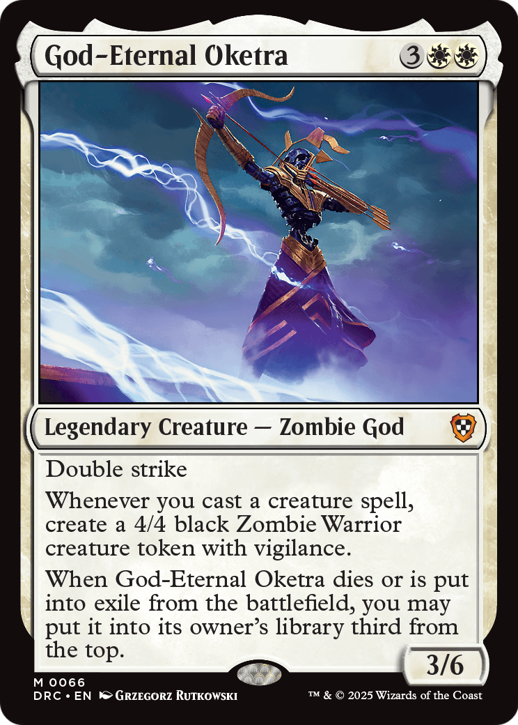 God-Eternal Oketra (-066) [Commander: Aetherdrift]