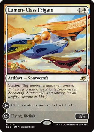 Lumen-Class Frigate |  Foil (025) [Prerelease Cards]