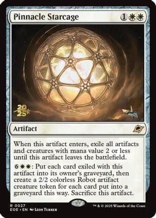 Pinnacle Starcage |  Foil (027) [Prerelease Cards]
