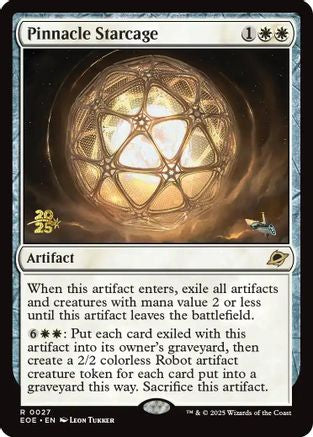 Pinnacle Starcage |  Foil (027) [Prerelease Cards]